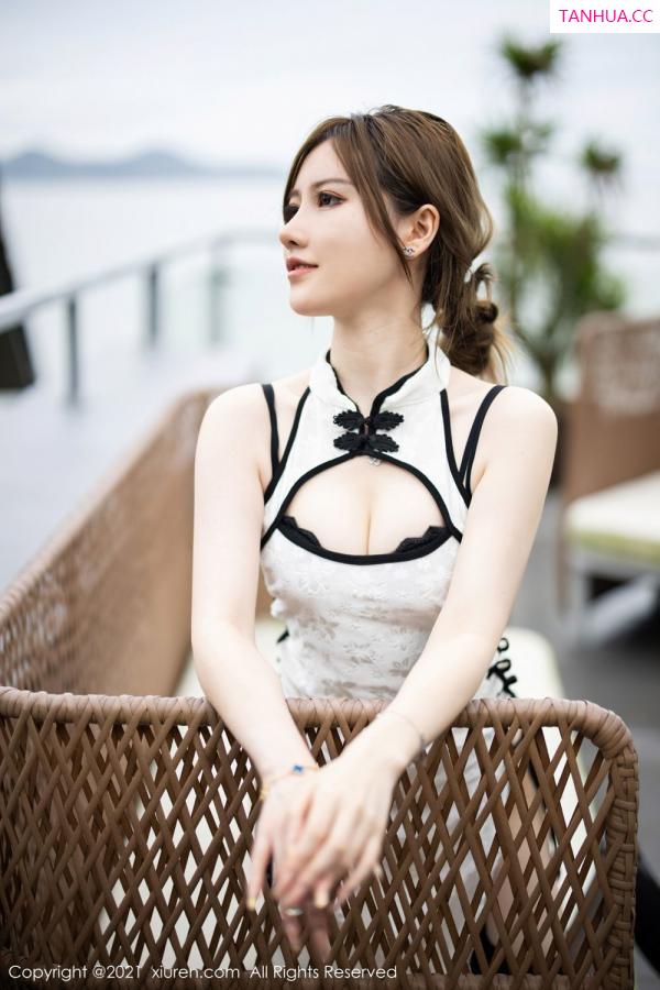 美桃酱  新人模特美桃酱 典雅浪漫的旗袍第24张图片